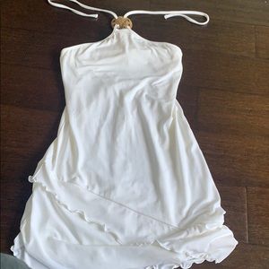 white summer dresss